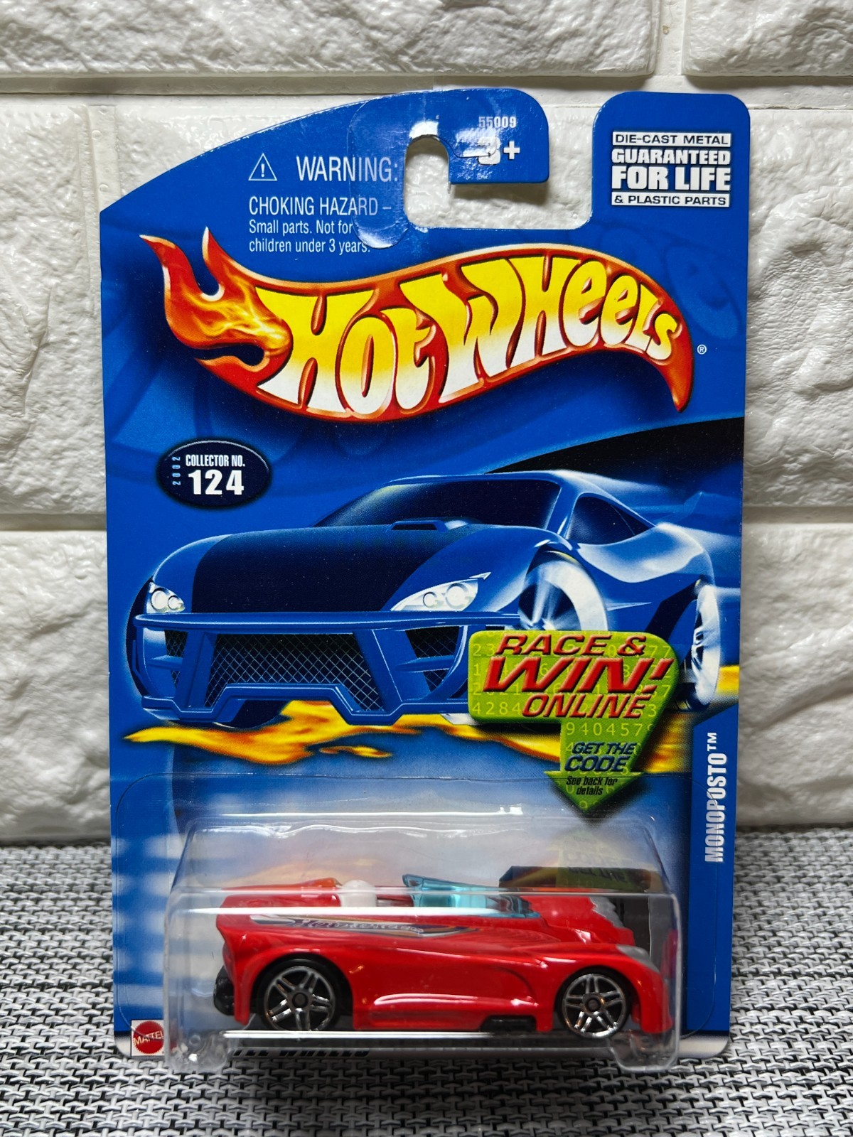 Hot Wheels Monoposto 2002 Collector No. 124 Red
