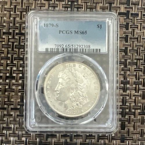1879 S Morgan Dollar San Francisco PCGS MS65 $1 90% Silver Business Strike