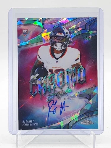 2025 Topps Chrome RJ Harvey Base (RAW)