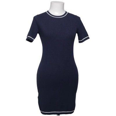 Mango, Kleid, Größe: S, Blau, Polyester/Viskose, Einfarbig, Rippenstrick #eTq