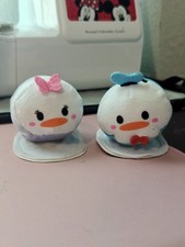 Disney Tsum Tsum Daisy Duck  Donald Duck Mini Plush w/ Shoulder Magnet Base