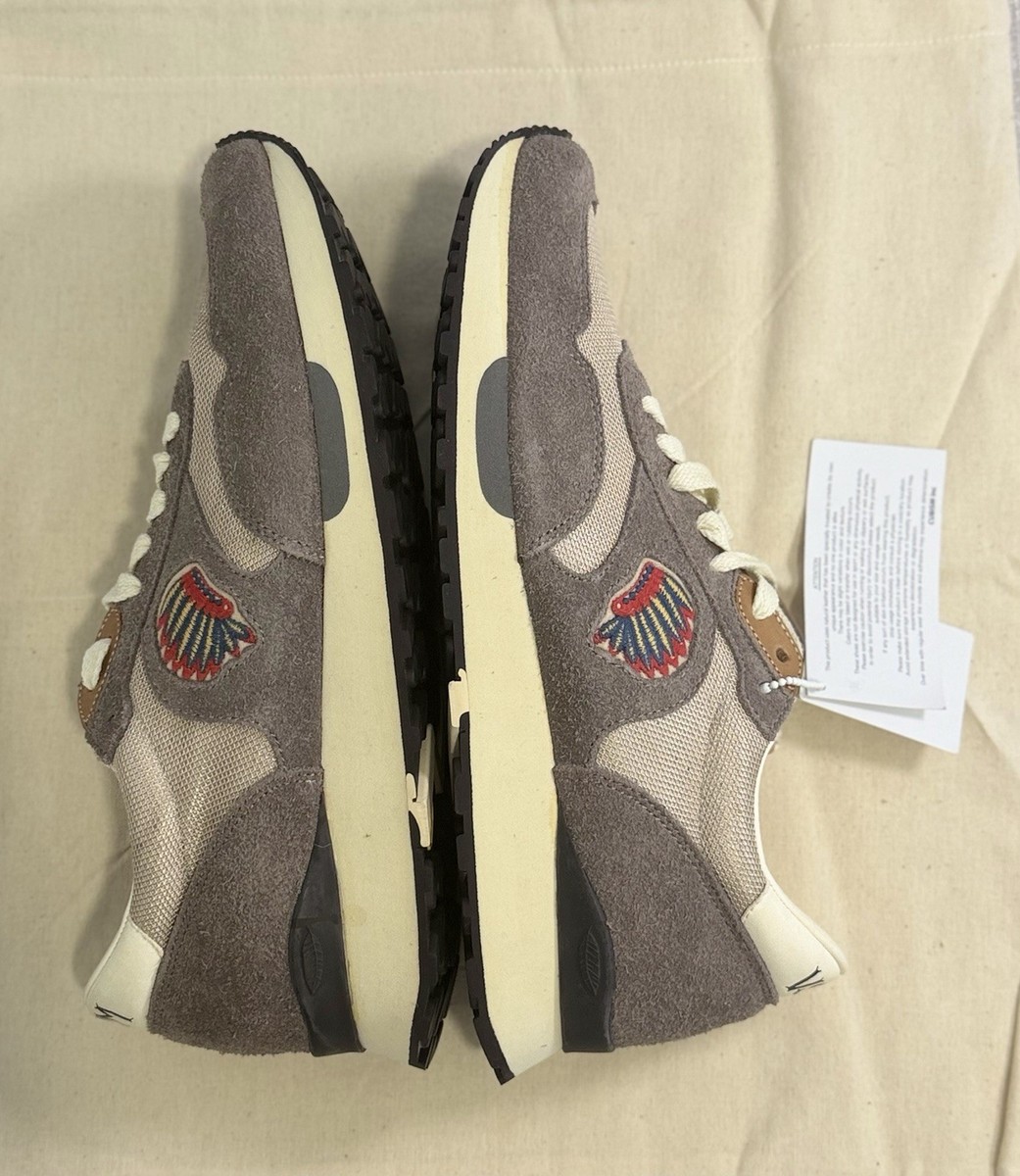 Visvim Roland Jogger US 11 Grey Suede Mesh Sneakers Vibram Sole Rare Vintage Visvim Roland Jogger US 11 Grey Suede Mesh Sneakers Vibram  main image 2