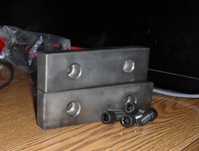 Wilton Vise 9450's, older C1's  4 1/2''W X 58''T X 1''H SMOOTH Handened Jaws