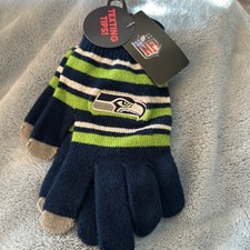 Seattle Seahawks NFL Foco Texting Tips Gloves NWT