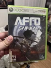 Afro Samurai (Microsoft Xbox 360, 2009) Case & Manual