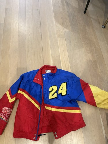 Vintage Race Car Jacket Small Unisex Nascar Chase Authentic’s Jeff Gordon Bomber