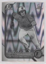 2022 Bowman Draft Chrome Black & White RayWave Refractor Dylan Beavers 0r2k
