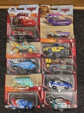 Lot of  10 Disney Pixar Cars Diecast Vehicles Mattel New Sealed