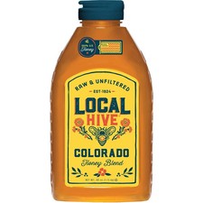 Local Hive Colorado Raw  Unfiltered Honey - 40 oz Jar