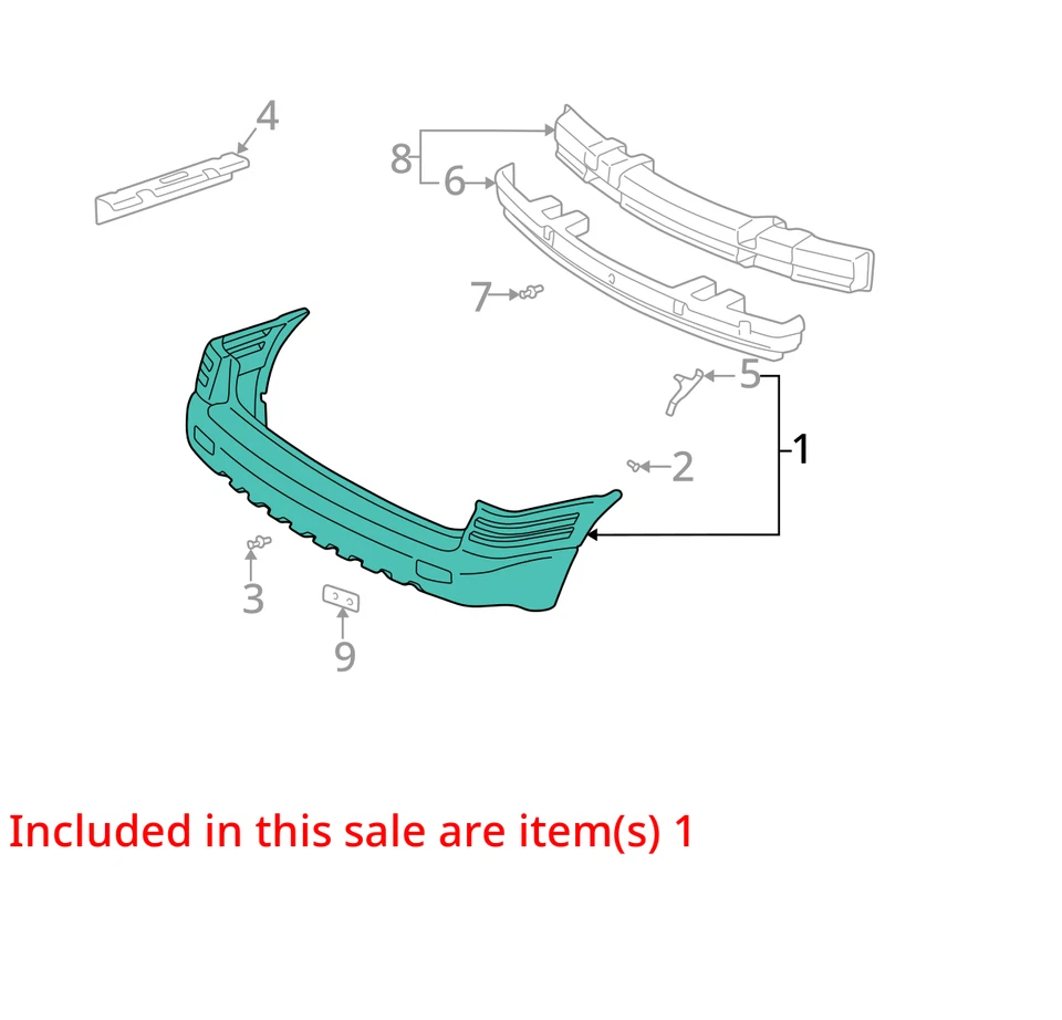 Ford Mercury Escape Mariner Fascia ASM RR BPR 1997-2012 cebado 10410470 nuevo OEM Foto 2 de 3