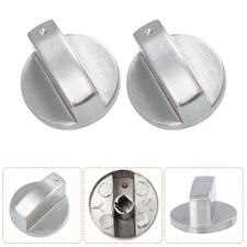 4pcs Replacement Stove Knobs Range Knob Metal Burner Control