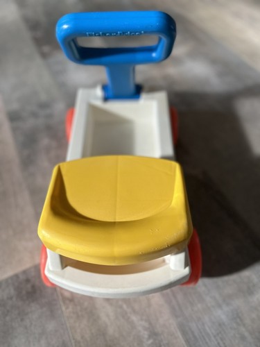 Vintage 90's Fisher Price Creative Coaster Ride On Toy Convertible Pull Wagon - Picture 5 of 12