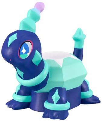 Pokémon Gashapon Miniatur Terapagos Normalform mit Liko und Freunden