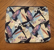 Golf-Themed Multicolor Padded Sleeve Case for 13 Inch Laptop