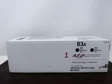 HP Laserjet 83A Black Ink Toner Cartridge Sealed CF283AD Single Cartridge
