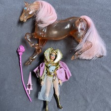 She-Ra Starburst 1985 Action Figure Vintage With Horse Crystal Swift Wind