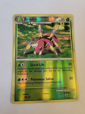 Pokemon Ariados Reverse Holo