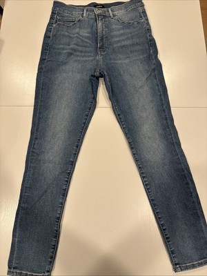 Express Skinny Jeans Legging High-Rise hyper stretch Women s  8R Blue 90045