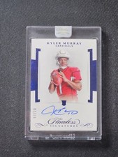 KYLER MURRAY 2019 FLAWLESS ROOKIE SIGNATURES SAPPHIRE RC AUTO /10 SEALED