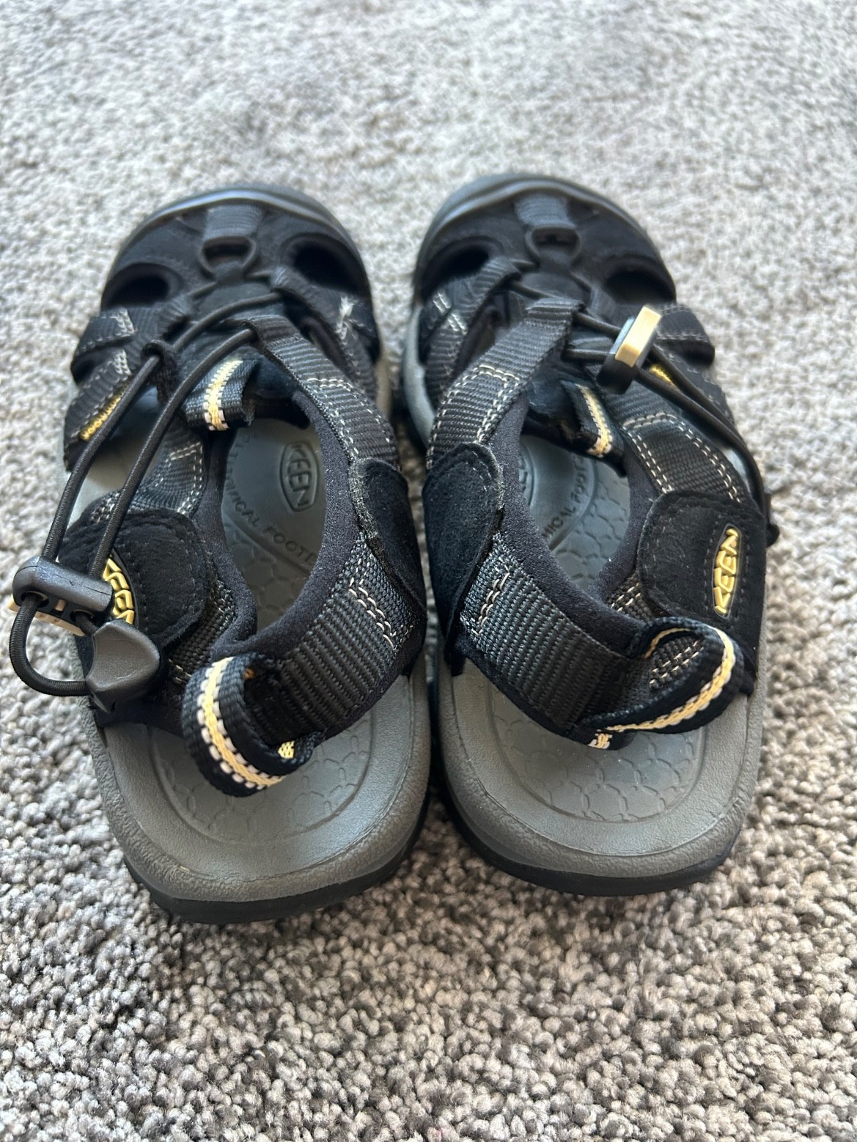 Sandalo Keen nero outdoor punta chiusa escursionismo outdoor ragazzo 5 impermeabile lavabile