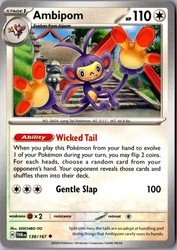 Ambipom 138/167 Twilight Masquerade Uncommon