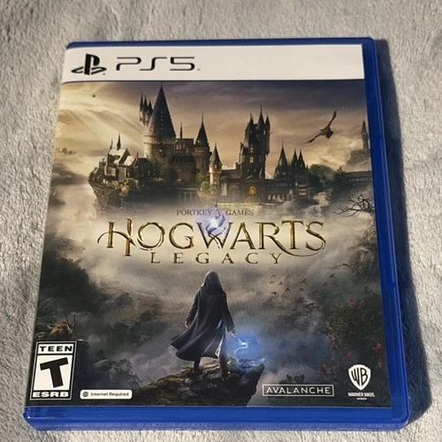 Hogwarts Legacy Sony PlayStation 5, Warner Bros., Action RPG, T, 2023 w/ inserts