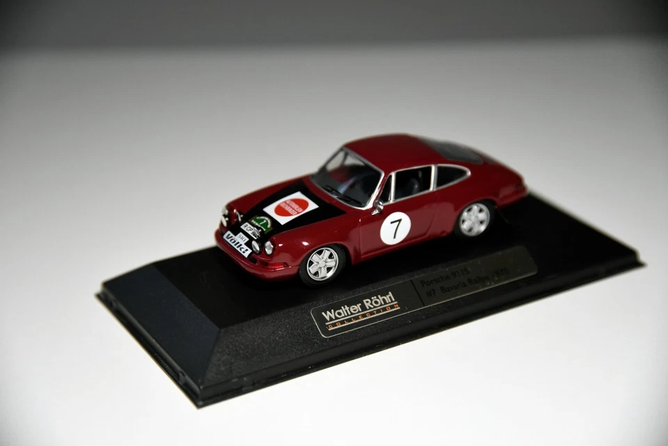 Porsche 911 S Bavaria Rallye 1970 Walter Rohrl Collection 1/43 IXO - Immagine 2 di 4