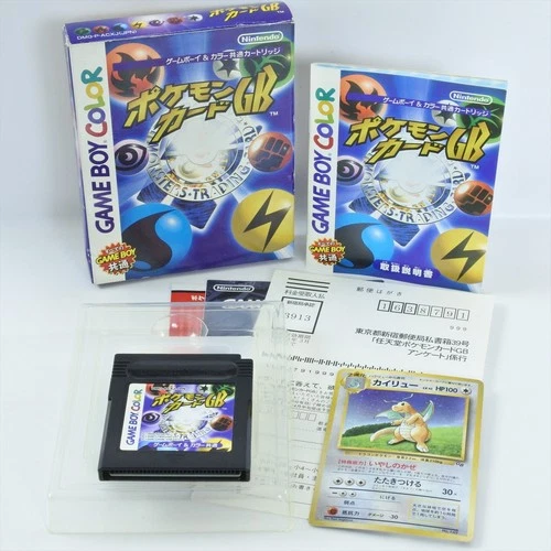 Gameboy Color POKEMON CARD GB + Card Kairyu Dragonite Nintendo 1313 gb