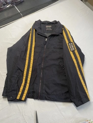 Vintage Abercrombie & Fitch performance jacket men Large-XL long sleeve zip up - product listing photo