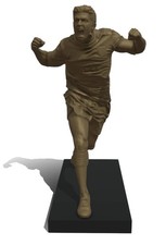 Steven Gerrard Liverpool statue from Istanbul Champions League final 
