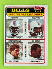 Joe Cribbs / Jerry Butler / Steve Freeman / Ben Williams