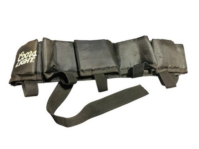 Vintage Coors Light Beer Belt 5 Can Holder Party Gear Adjustable Strap