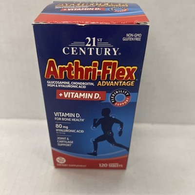 21st Century Arthri-Flex Advantage  Vitamin D3 - 120 Coated Tablets