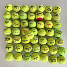50 Used Tennis Balls Bulk Dog Pet Play Toy Practice School Walker Chair Feet