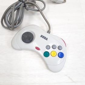 Sega Saturn console Japan White bundle with 5 Games & 2 controllers tested