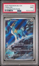 Cobalion 144/086 Illustration Rare Black Bolt Pokemon PSA 9 Mint on eBay
