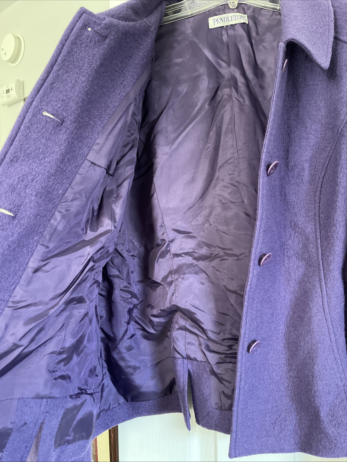Pendleton Lavender Purple Wool Blazer Jacket Coat… - image 4