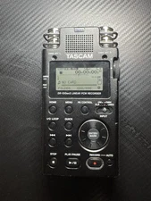 Tascam DR-100 MKII Portable Linear PCM Recorder DR100MKII Black Japan Used