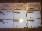 All 3 sets Champ Box Car Data, O Scale # OD-2 for 40' & 50' Cars — photo 1