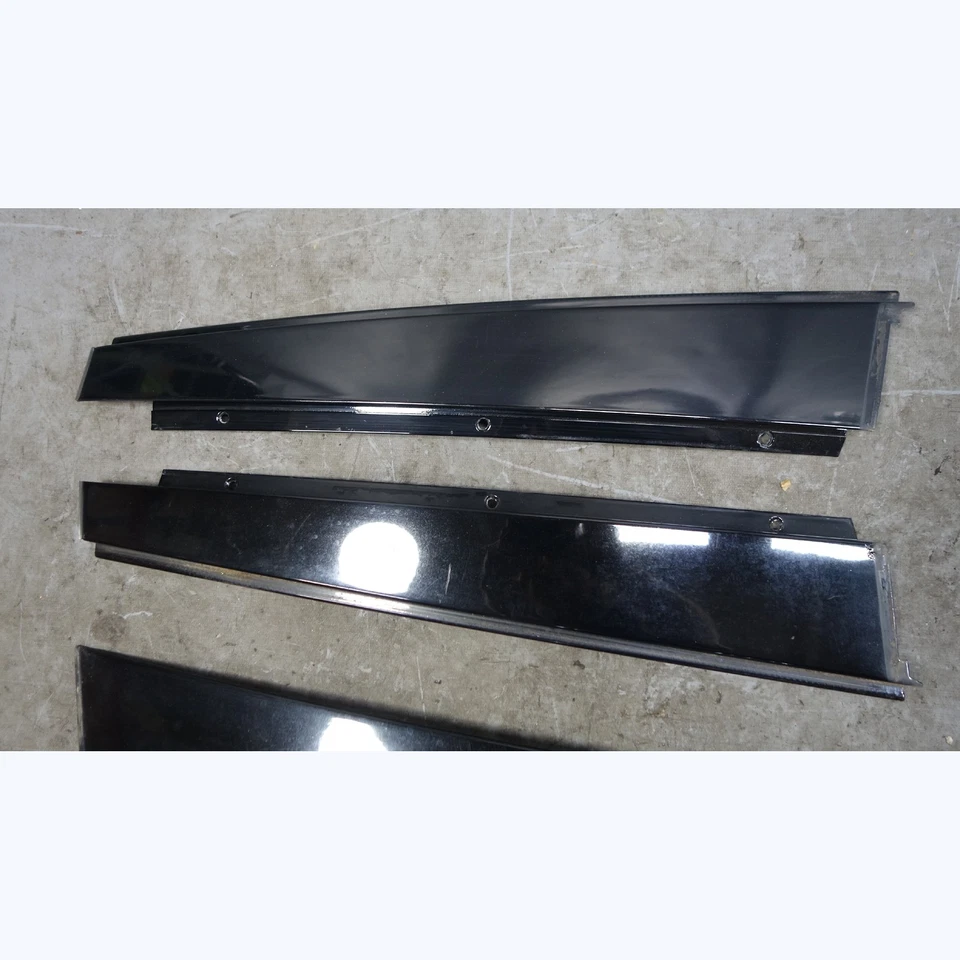 99-03 BMW E39 5-Series Touring Wagon Door Trim High Gloss Black Shadowline OEM — 第 2/4 张图片