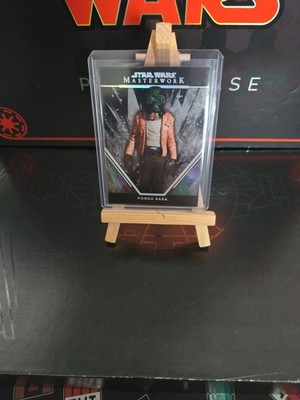 Topps Star Wars Masterwork Ponda Baba 2/5 Black Star Wars A New Hope