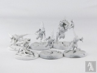 (3104) Lizardmen Team Gwaka'moli Crater Gators Blood Bowl Fantasy Warhammer