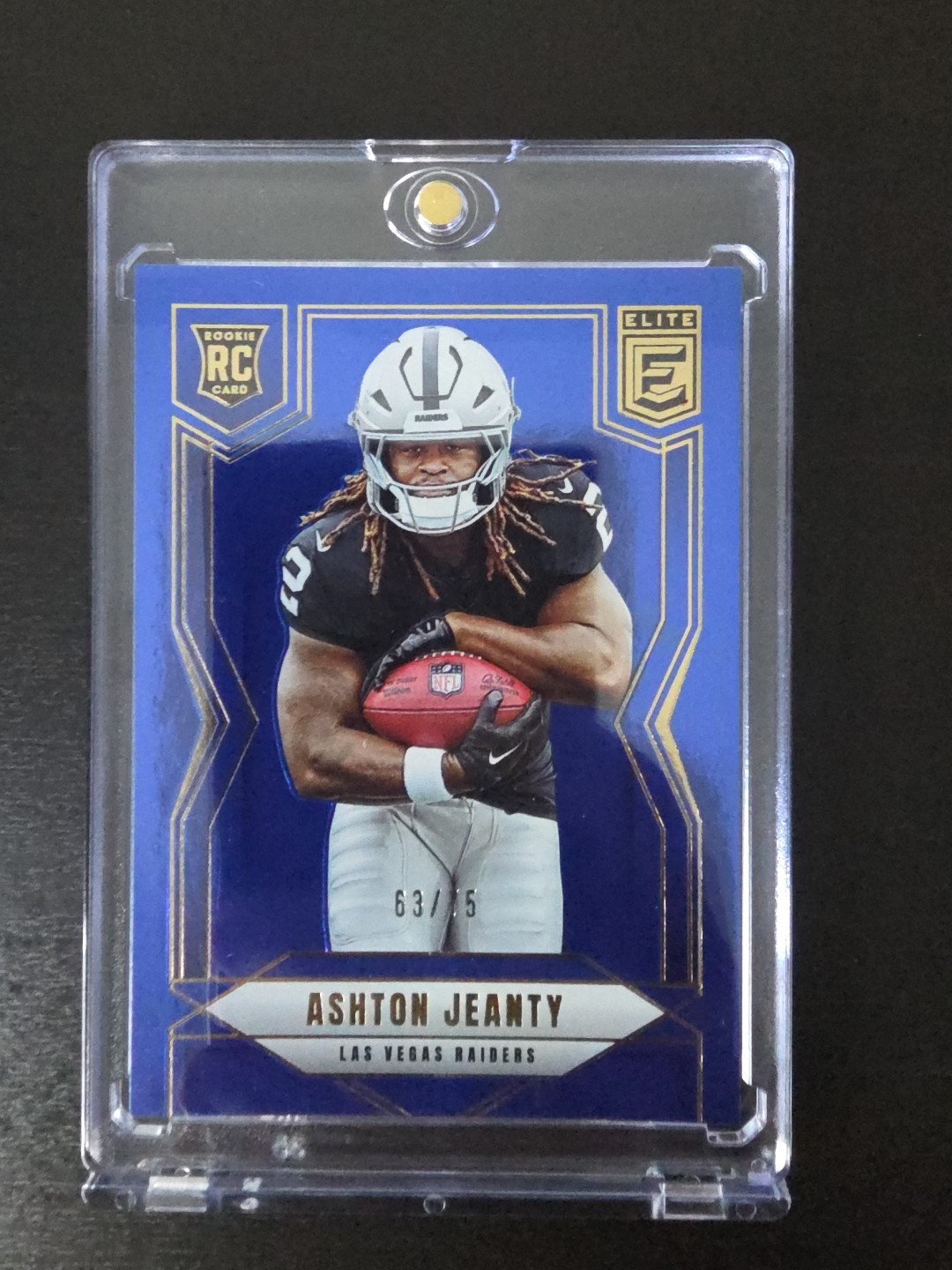 2025 Panini Donruss Elite - Rookies Ashton Jeanty #113 Blue /75 (RC)