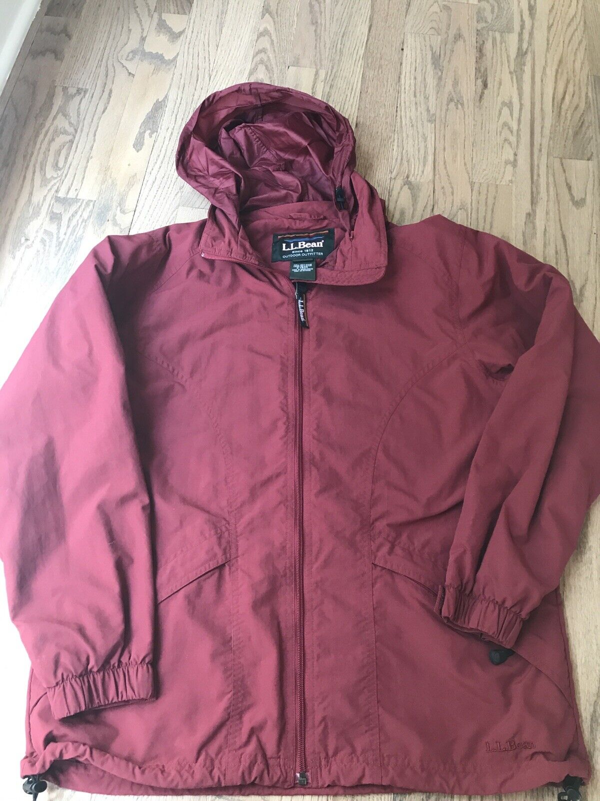 Ll Bean Womens Parka Jacket 71341 Medium Red | eBay