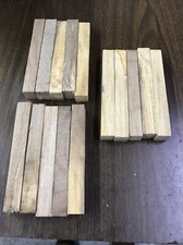 QTY:15 Black Walnut Pen Blanks 3/4" x 3/4" x 6" wood turning working cast lumber