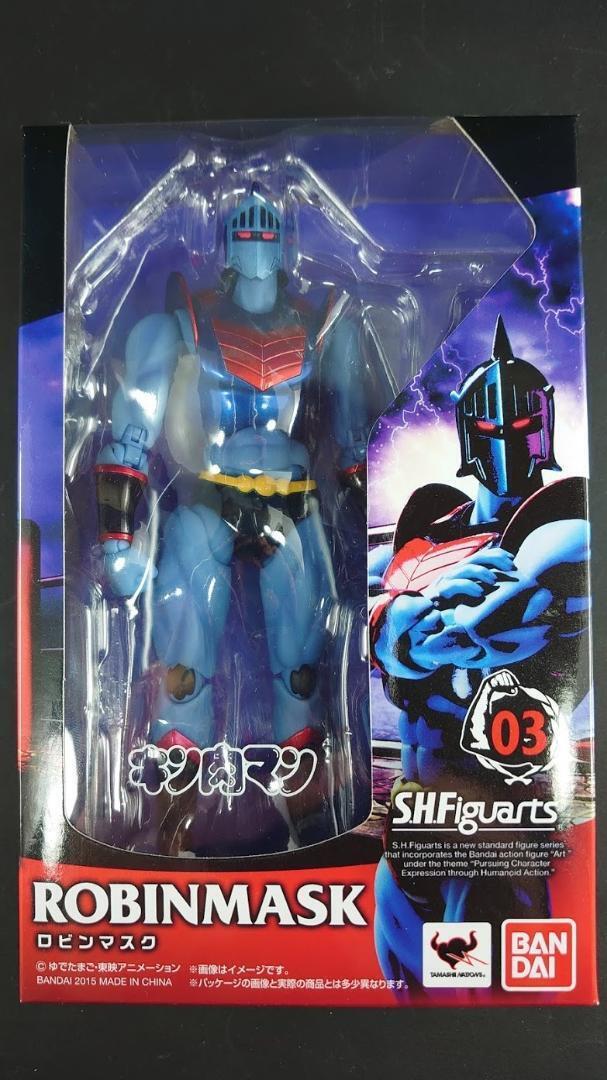 S.H.Figuarts Robin Mask PVC Action Figure Kinnikuman Bandai S.H.Figuarts Robin Mask PVC Action Figure Kinnikuman Bandai