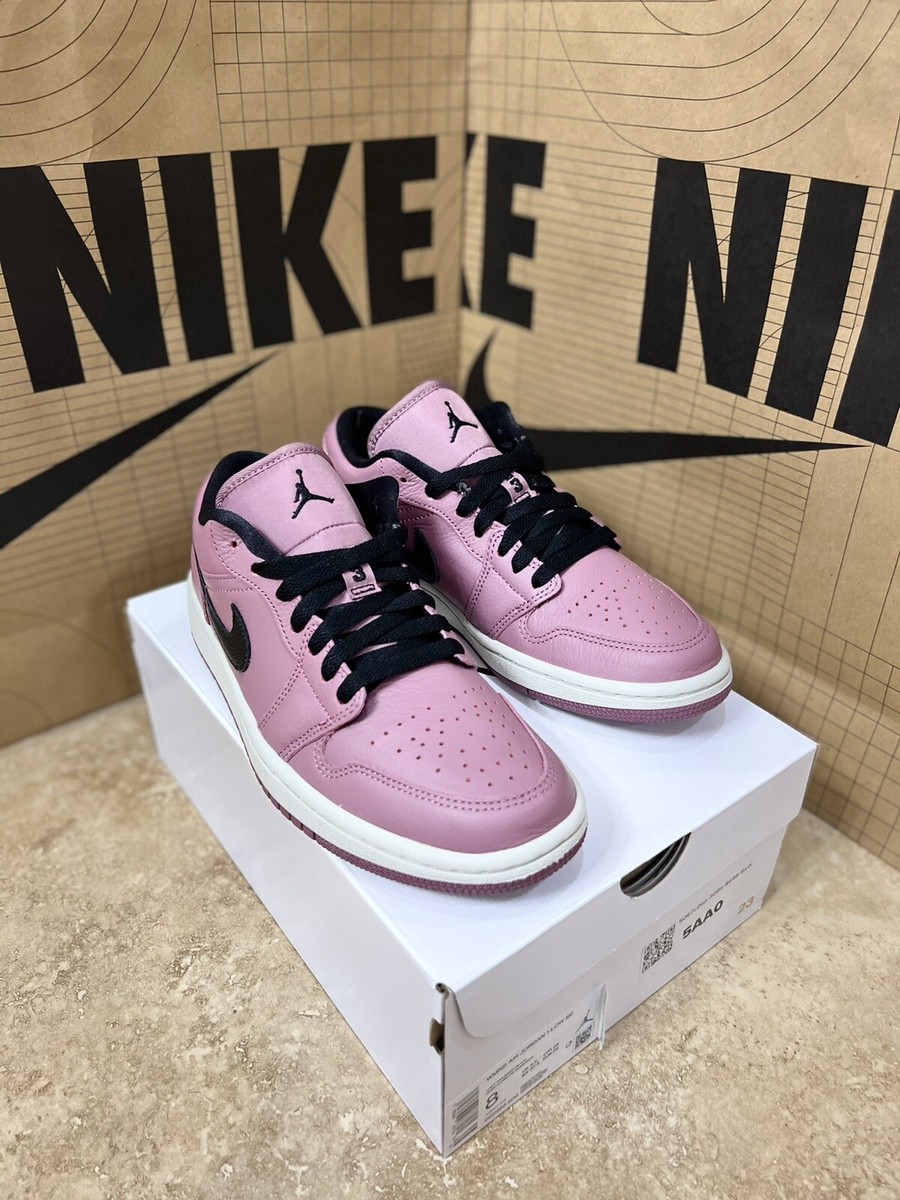 Air Jordan 1 Low Mulberry - Women Size 8 #DC7268-500 Brand New | eBay