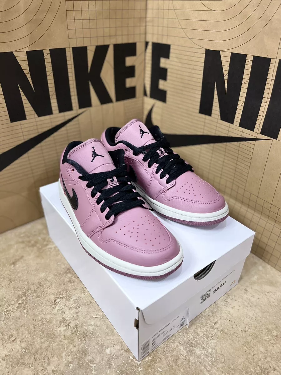 Air Jordan 1 Low Mulberry Women Size 8 DC7268 500 Brand New