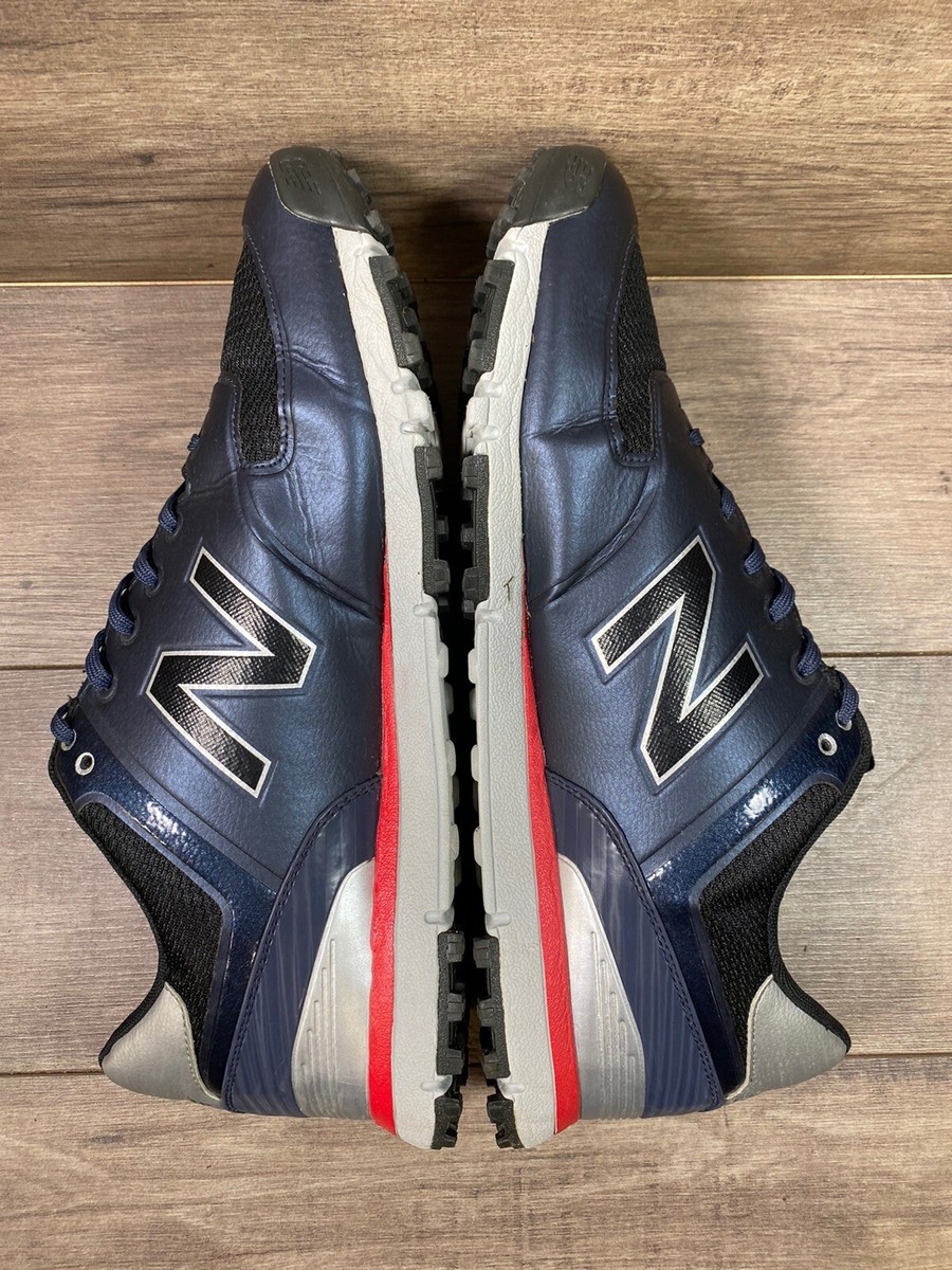 New Balance 518 Spikeless NBG518 Navy Red Golf Shoes  display picture 3