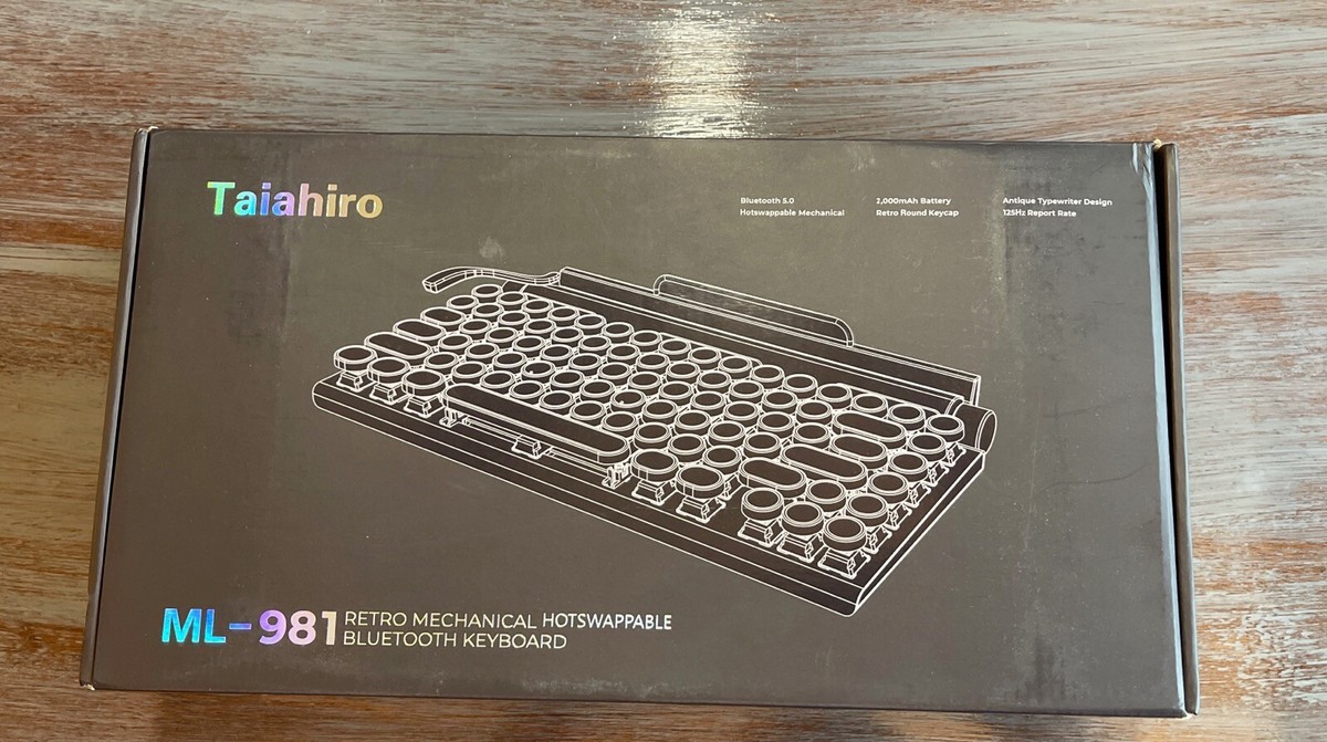 Taiahiro ML-981 Retro Mechanical Hotswappable Bluetooth